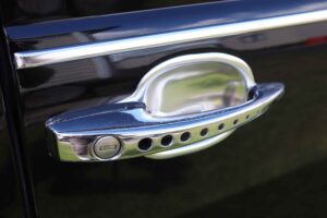 Drilled Door Handle